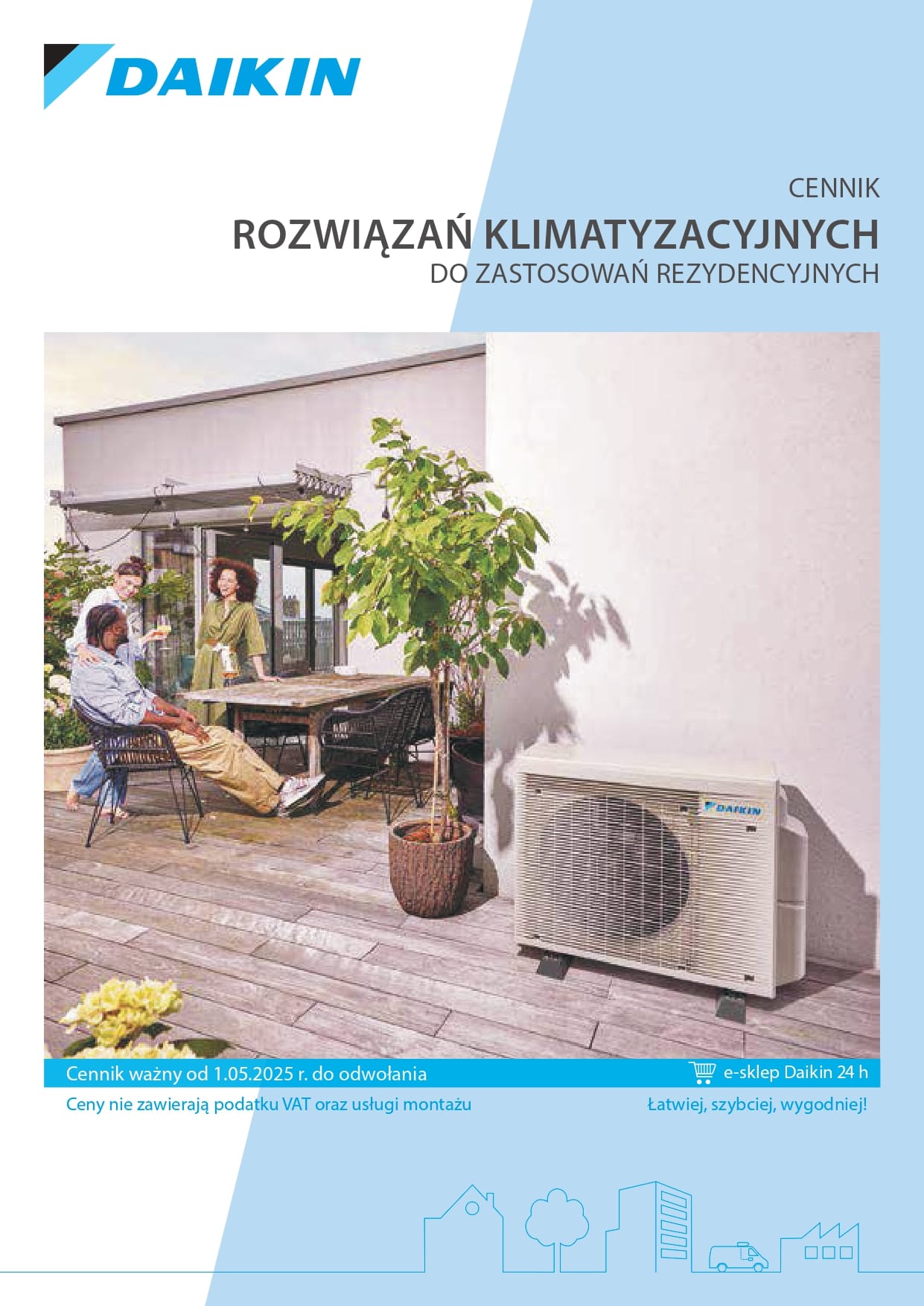cennik klimatyzacja daikin