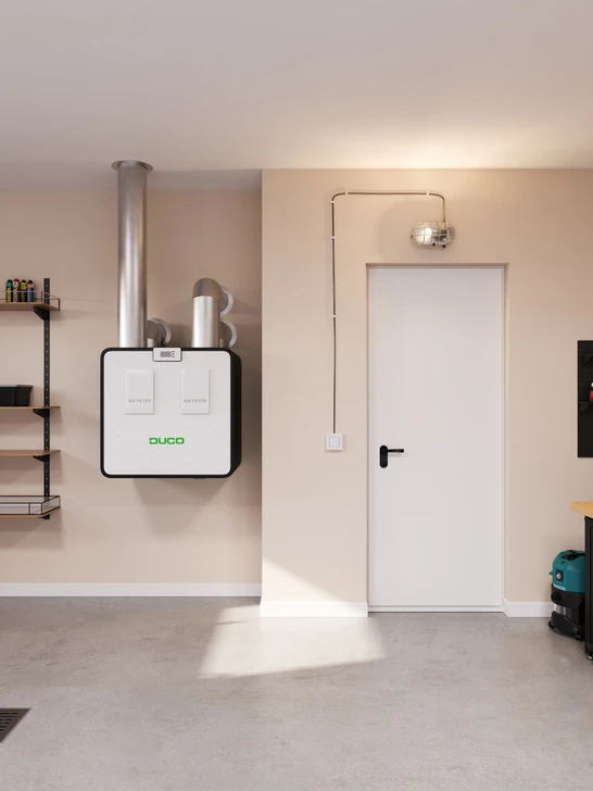 wentylacja i rekuperacja daikin zamontowane w domu